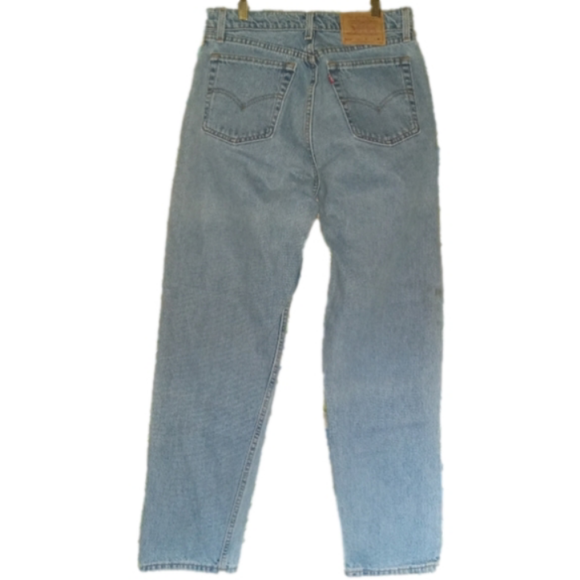 LEVI'S Sz 11 Jr. "560 Loose Fit" Straight Leg blue Jeans - Picture 3 of 5